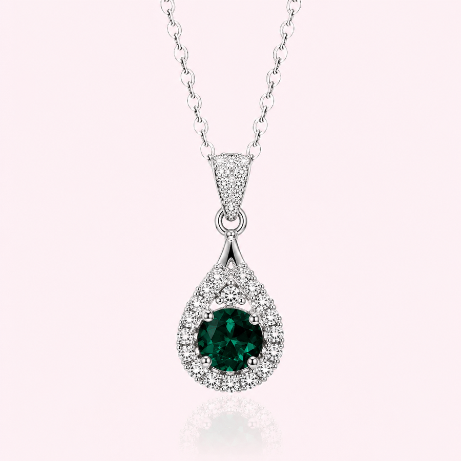 Alindra Voselle Necklace | White Gold